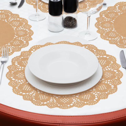 WYTAOHZL disposable design simplifies cleanup while preserving a chic look.