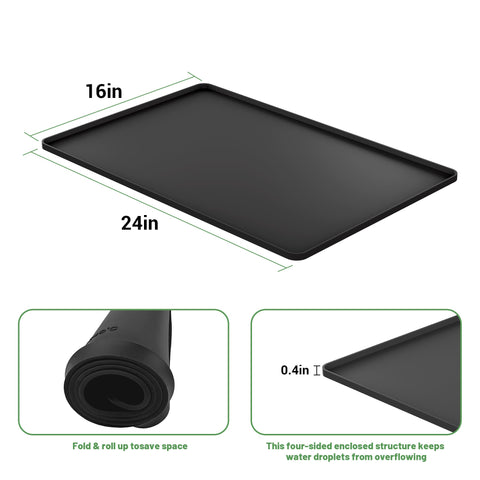 WZGUSXN heat-resistant silicone coffee mat stands up to daily heat