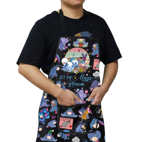 WZMPA Multifunctional apron suited for cooking, baking, and crafts