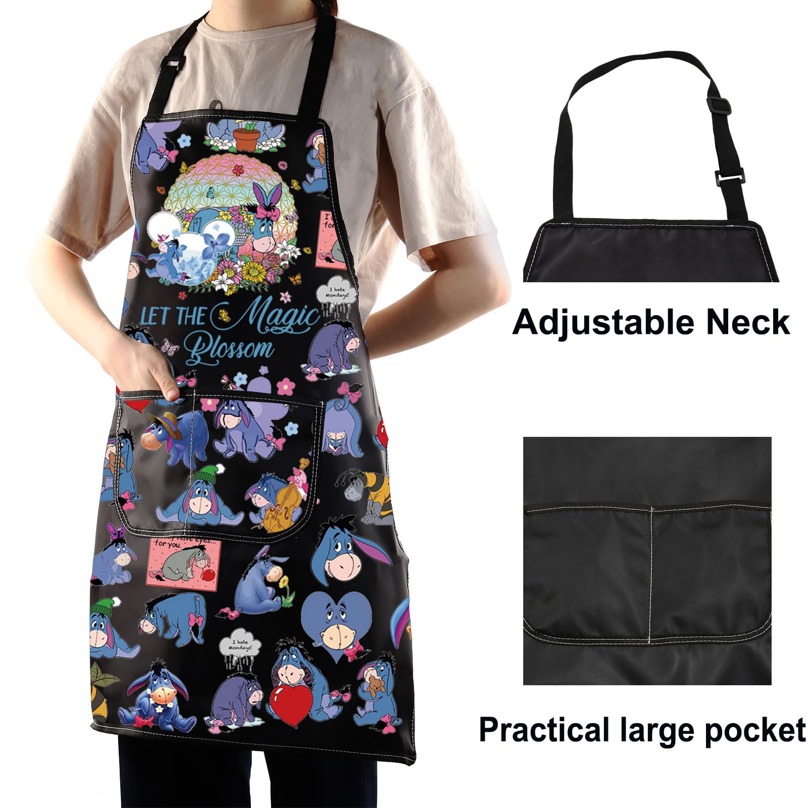WZMPA Two large pockets for phone, utensils, and tools