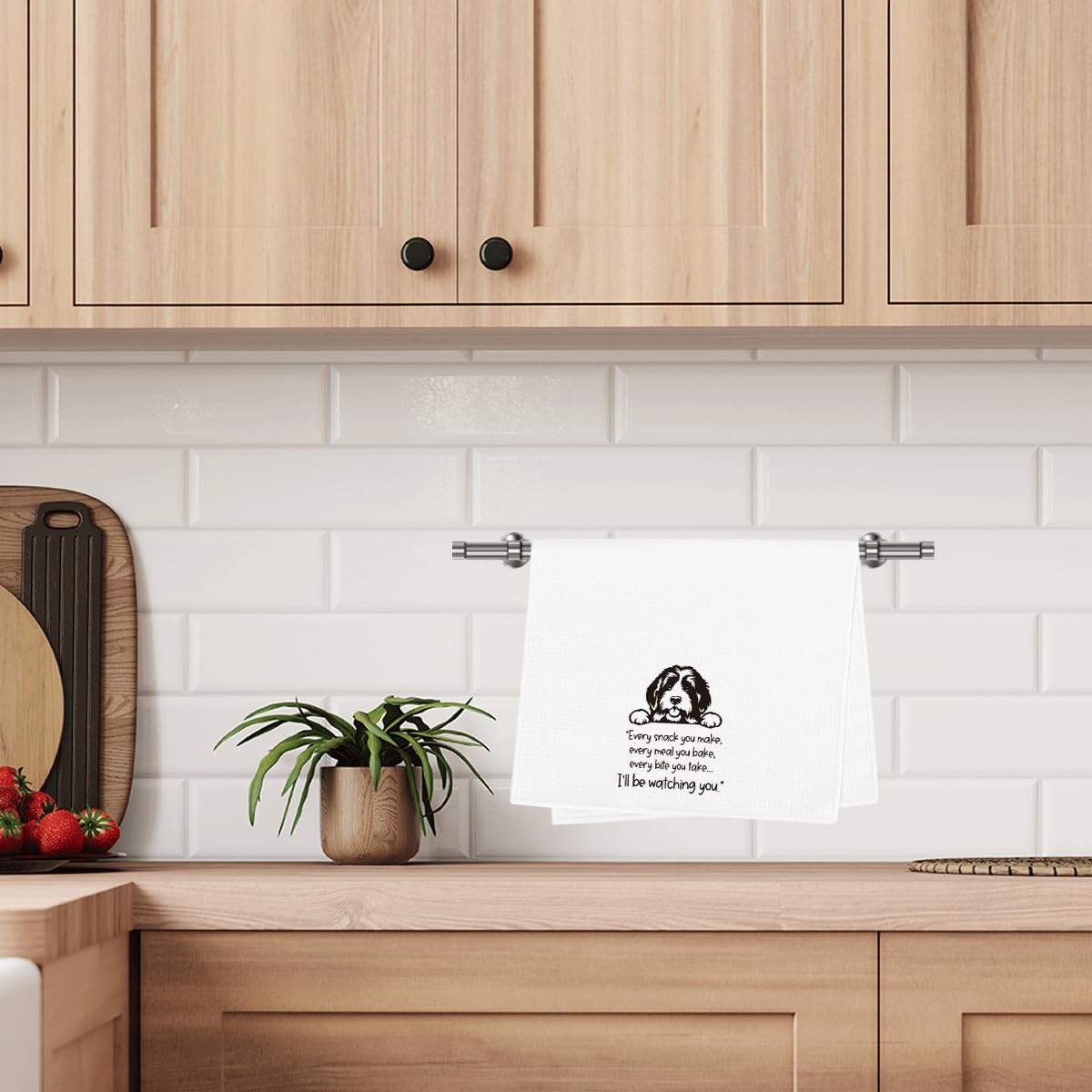 Wzotiy Bernedoodle towel pairs with gifting for dog lovers.