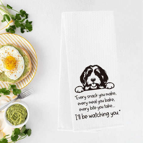 Wzotiy Bernedoodle waffle fabric delivers softness and durable use.