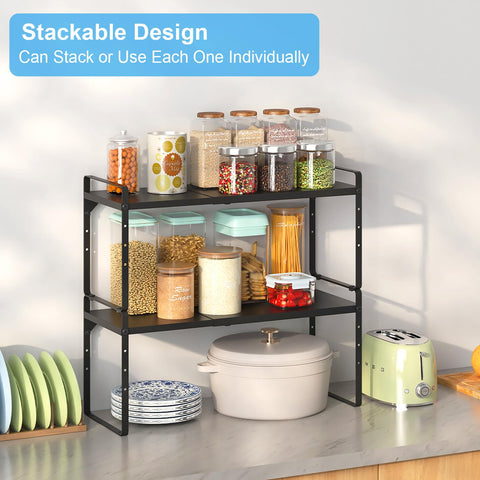 X-cosrack fits on countertops or inside cabinets for flexible placement.