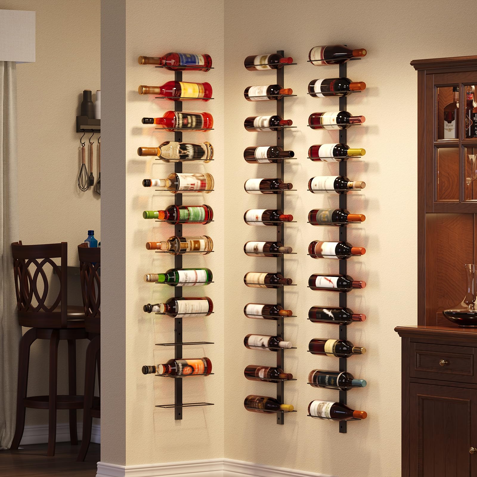 X-cosrack detachable rack assembly for customizable wine storage