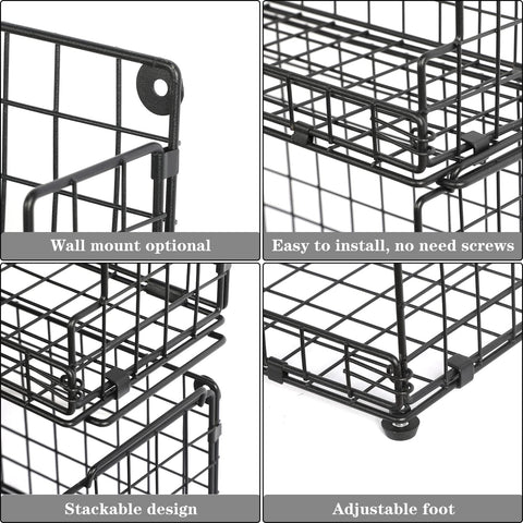 X-cosrack foldable-front design saves space when not in use