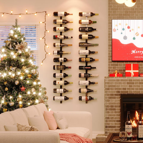 X-cosrack split installation demonstrates individual 3-bottle racks.