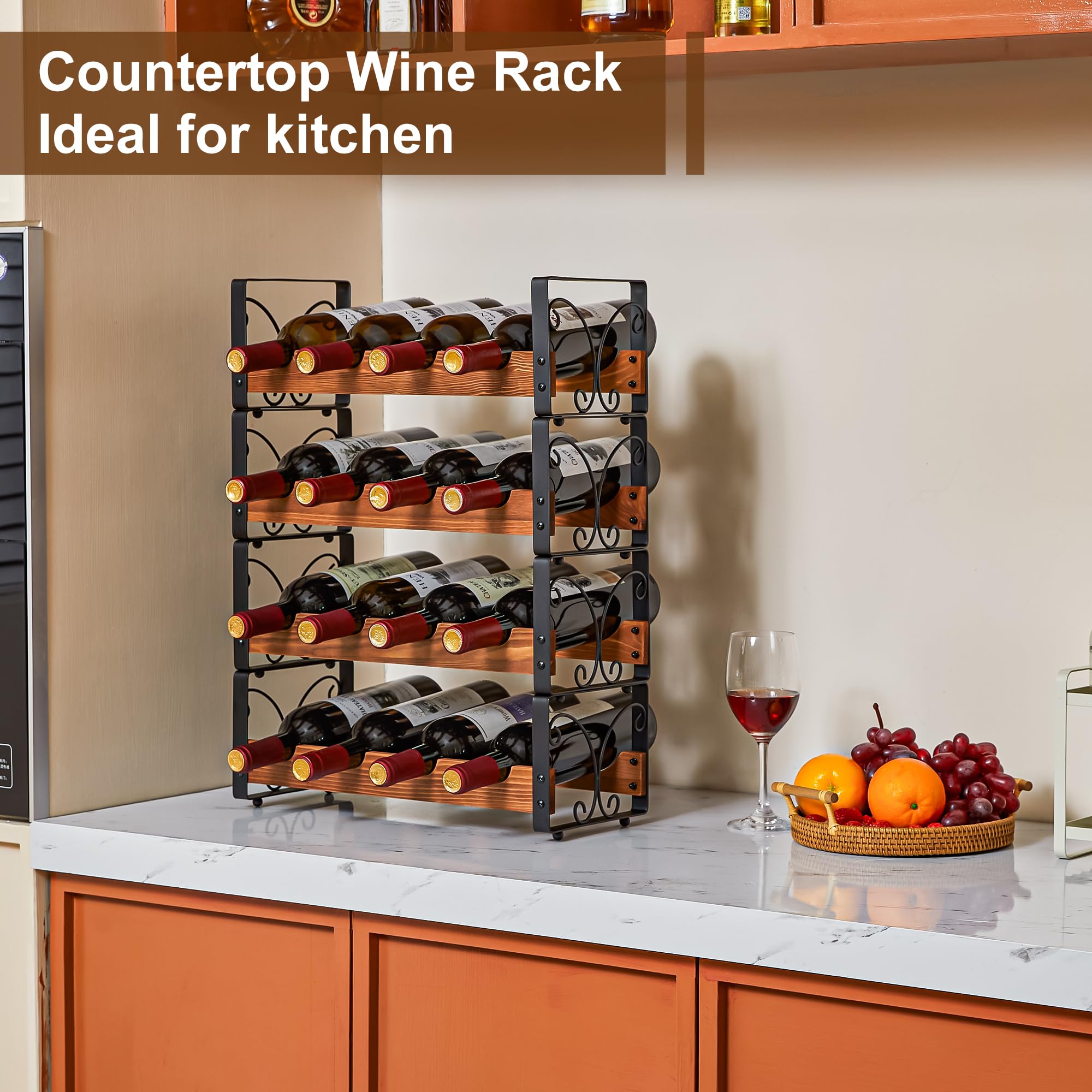 X-cosrack on kitchen counter highlighting convenient display and accessibility.