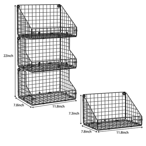 X-cosrack kitchen pantry storage keeps crackers, condiments, and packets neatly organized.
