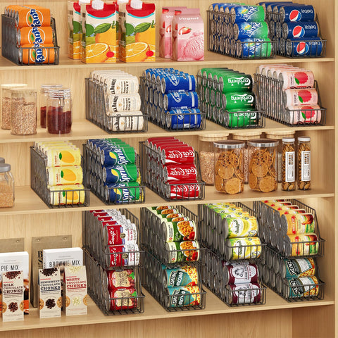 X-cosrack reliable can sorter supports varied canned goods with ease.