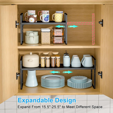 X-cosrack sturdy metal body provides durable support for plates and jars.