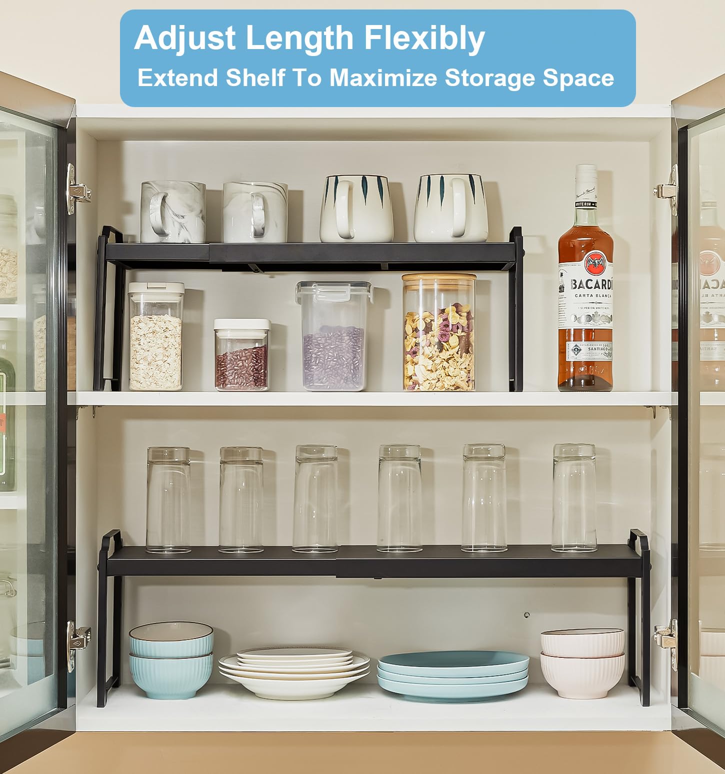 X-cosrack three-piece set ready for quick assembly in minutes.