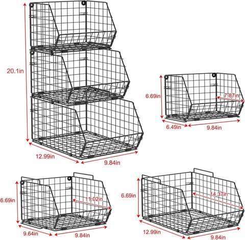 X-cosrack three sizes help classify fruits and vegetables efficiently