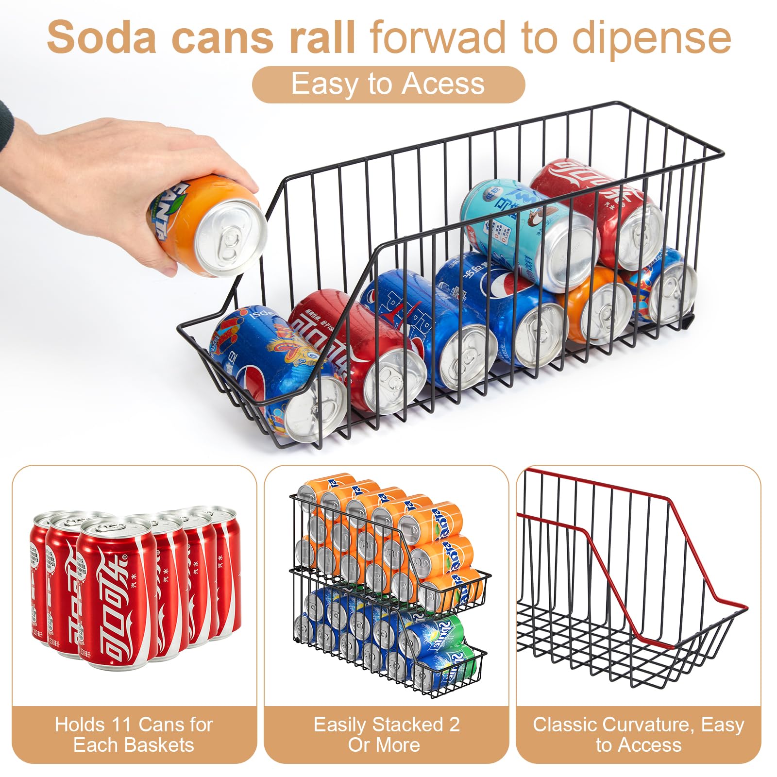 X-cosrack ultra-stable durable wire construction ensures long-lasting organization.