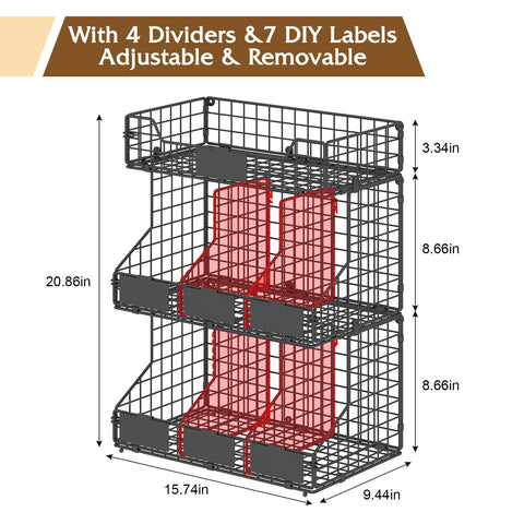 X-cosrack wall-mount kit enables easy wall installation.