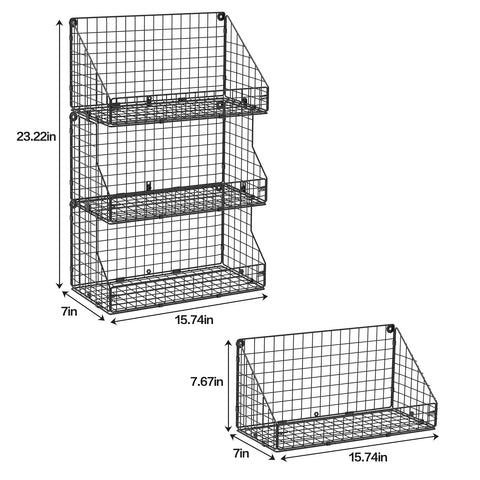 X-cosrack wide-open wire tray provides quick access and visibility.