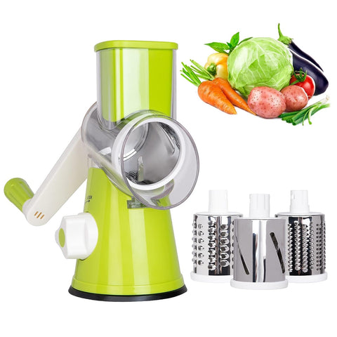 X Home Rotary Cheese Grater blades are dishwasher-safe for quick cleanup.