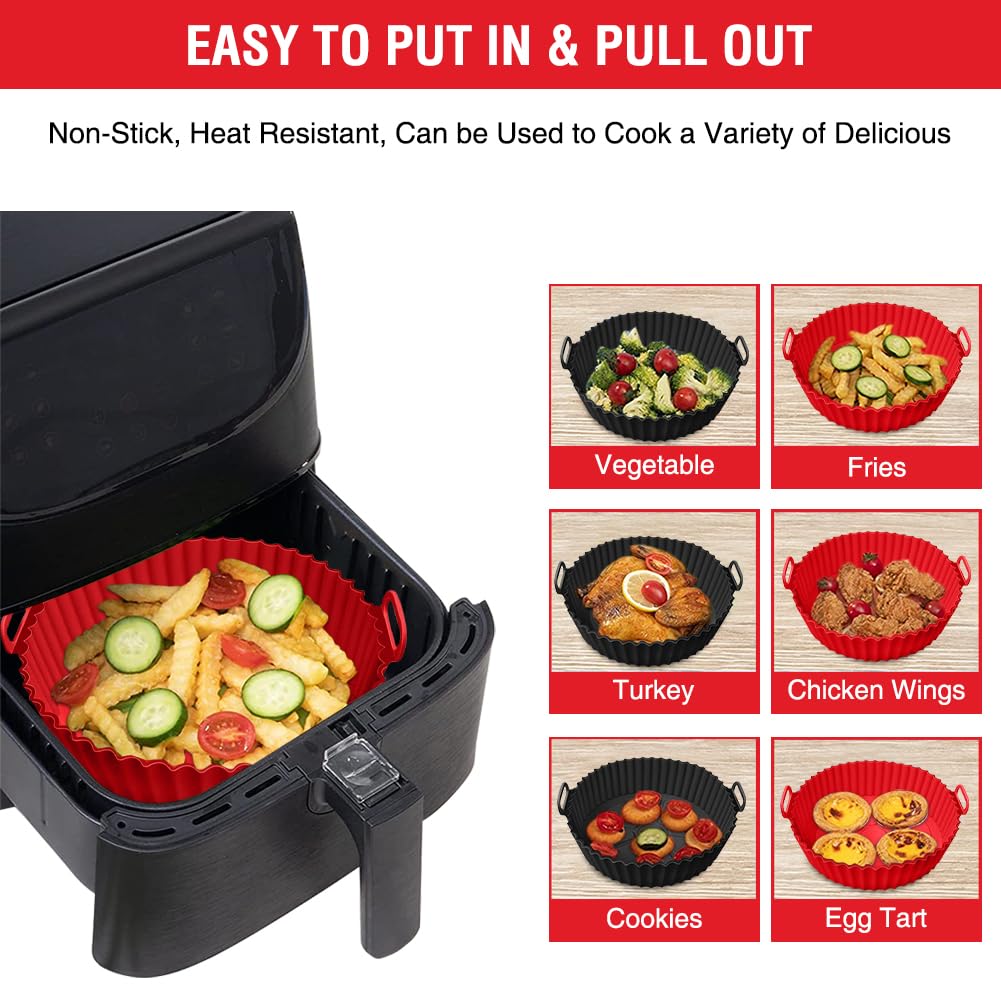 Xabzhzn liner fits 5-8 quart square and round baskets across brands