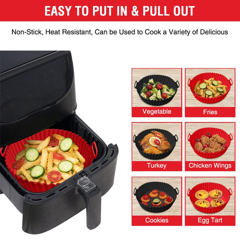 Xabzhzn liner fits 5-8 quart square and round baskets across brands