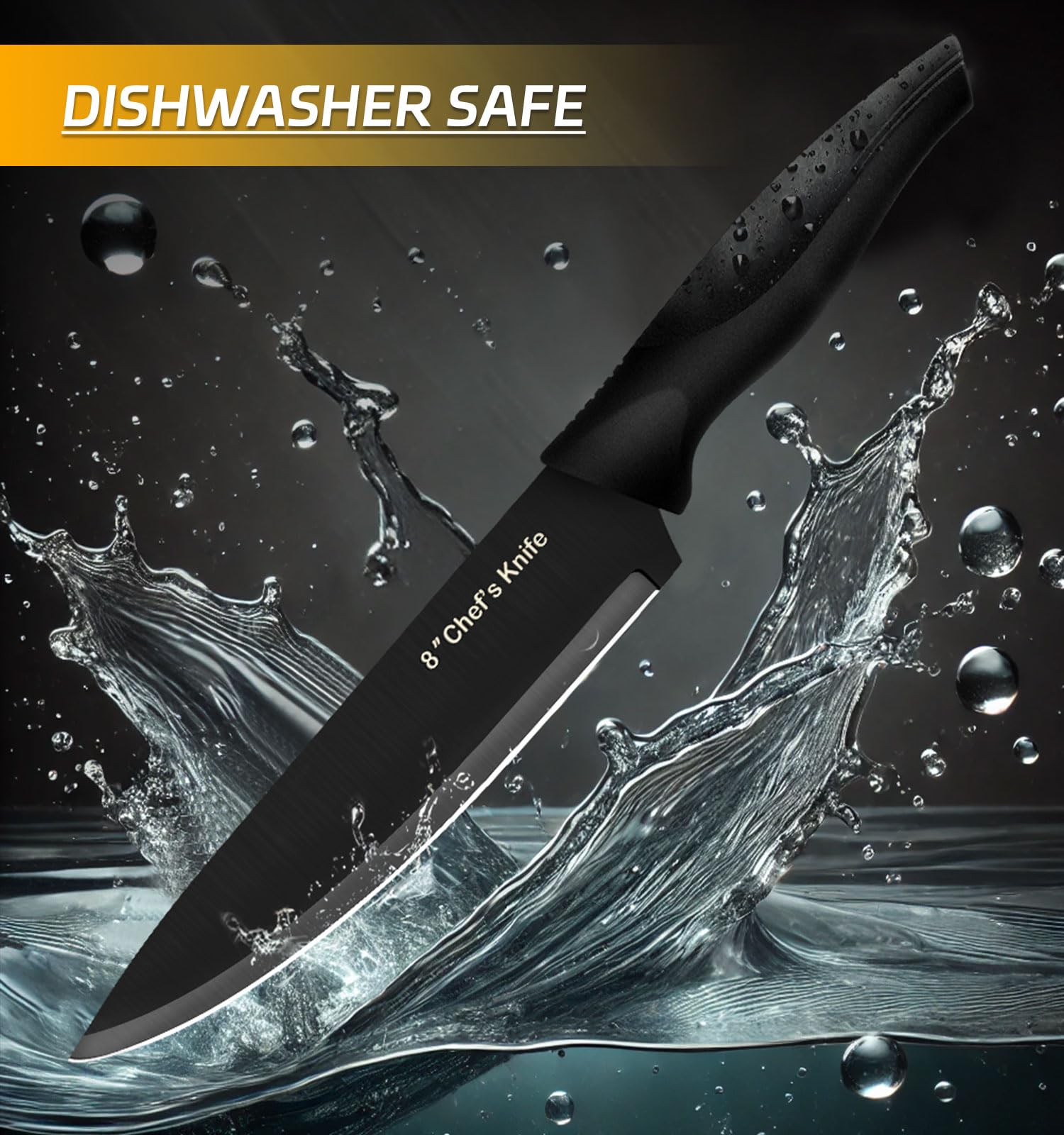 XANAPON knife set with paring knife, precise control for intricate prep.
