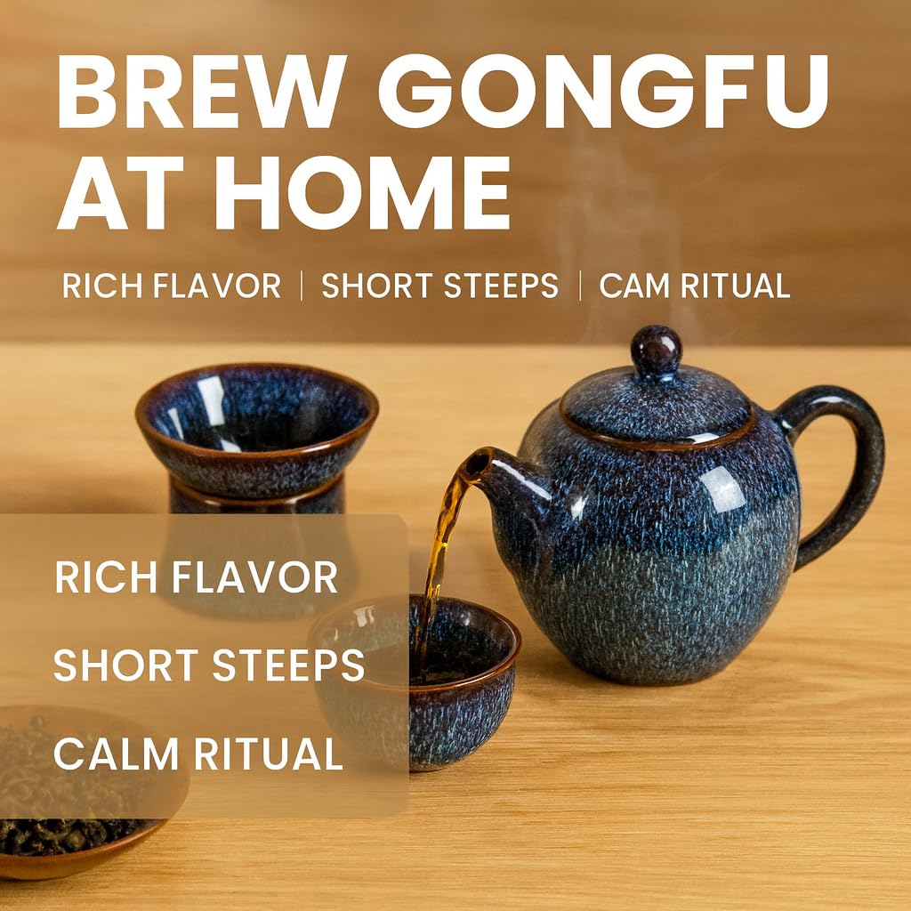 XAOLUFAFAFA minimalist design promotes calm tea moments