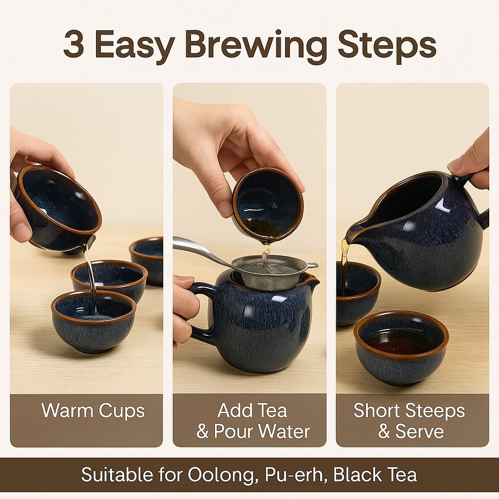 XAOLUFAFAFA serving tray for organized tea service