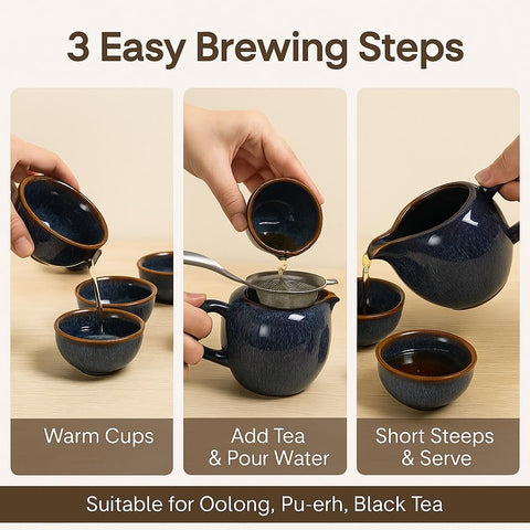 XAOLUFAFAFA serving tray for organized tea service