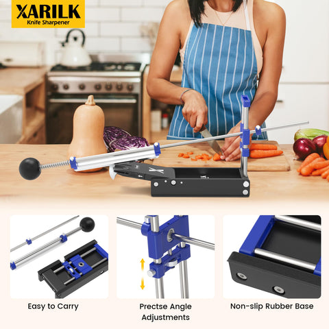 XARILK three-diamond plates provide versatile grit options