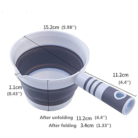XBLDMJY plastic water scoop travel, lightweight for on the go rinsing