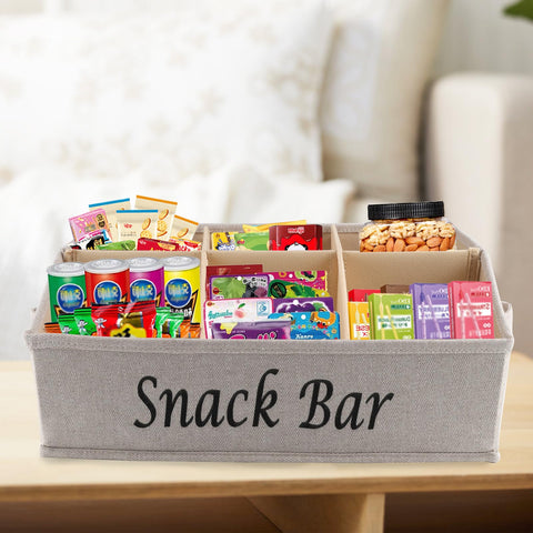 Xbopetda snack bar station open-top design for quick visibility