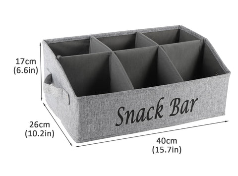 Xbopetda Snack Organizer suited for kitchen pantry setup for tidy storage.