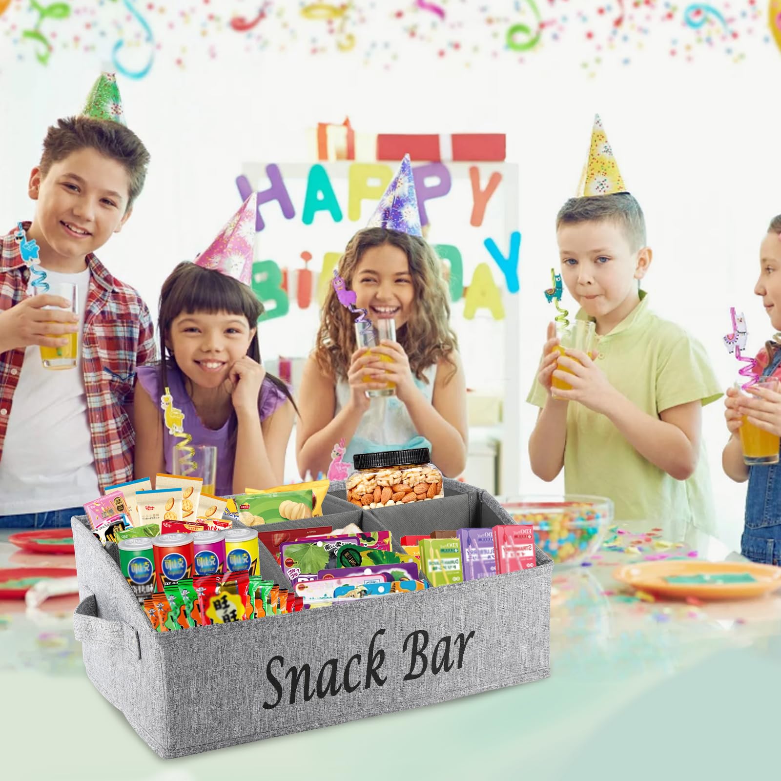 Xbopetda compact organizer for spice packs and tea bags in kitchen