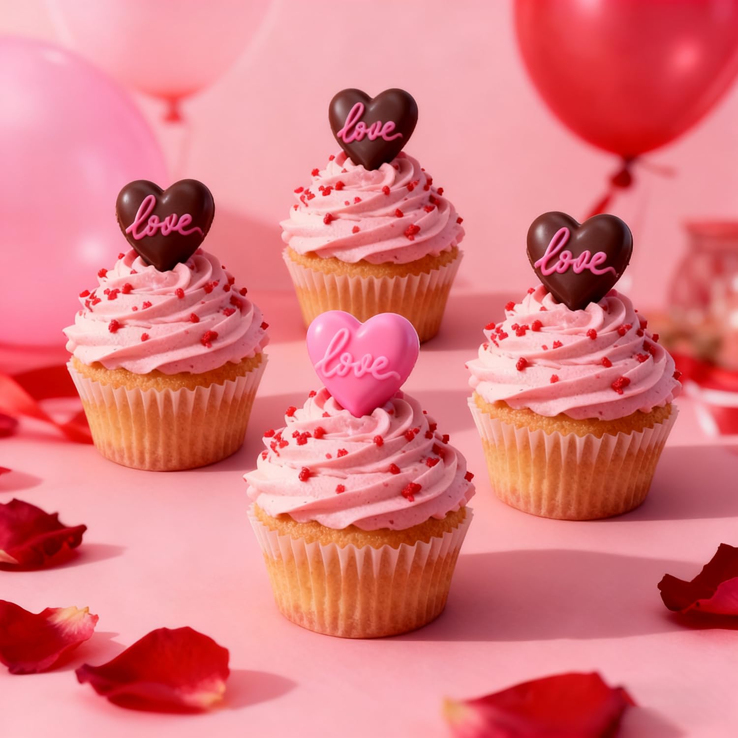 XBYzuzi 45-cavity Valentine mold ideal for candy and small desserts.