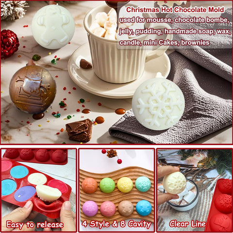 XBYzuzi silicone mold saves time with non-stick release for jellies and puddings.