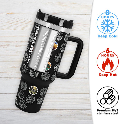 XccMe gift-ready tumbler for nature lovers on special occasions