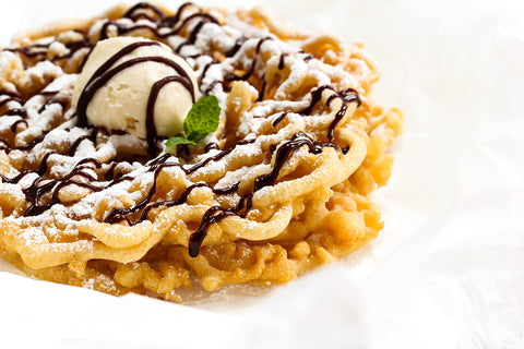 Xcell International funnel cake mix provides fluffy batter for carnival-style treats.