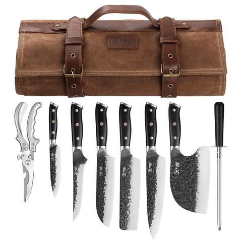 XCHIEF PRO 8-inch chef knife for precise slicing in the kitchen.
