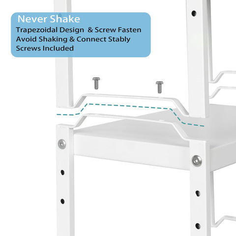X-cosrack rustproof finish resists moisture in busy kitchens.