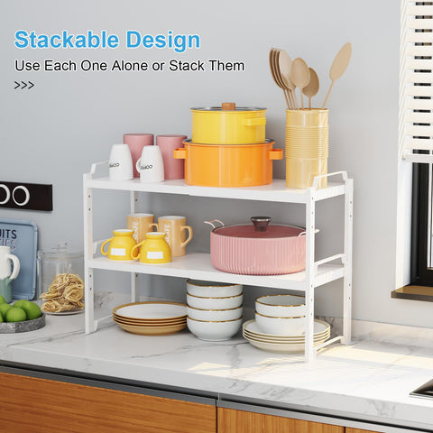 X-cosrack durable metal body enhances kitchen organization and longevity.