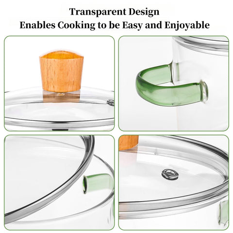 XCTFWKzK stovetop simmer pot ideal for soups, eggs, or potpourri.