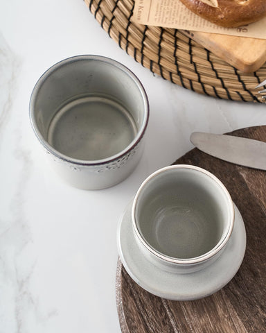 Xela butter keeper is freezer-safe and easy to clean with dishwasher-safe design.