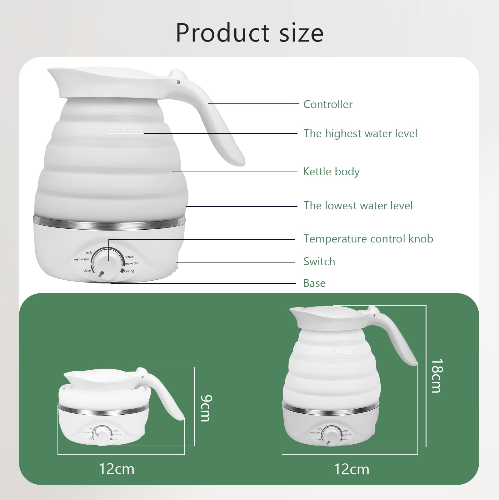 Xfbaozxy kettle base stainless steel heating plate for safe, fast boiling.
