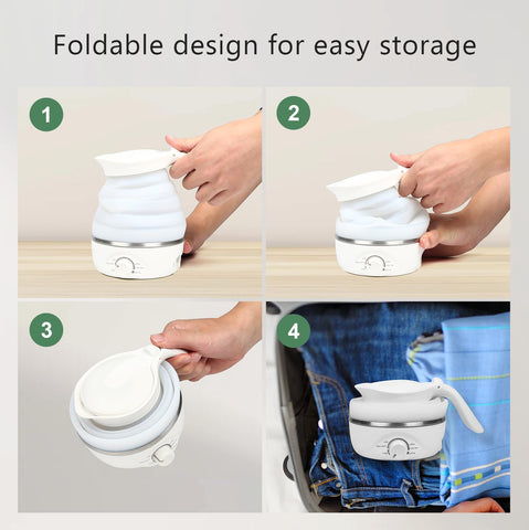 Xfbaozxy portable kettle ideal for travel, dorms, and office use.