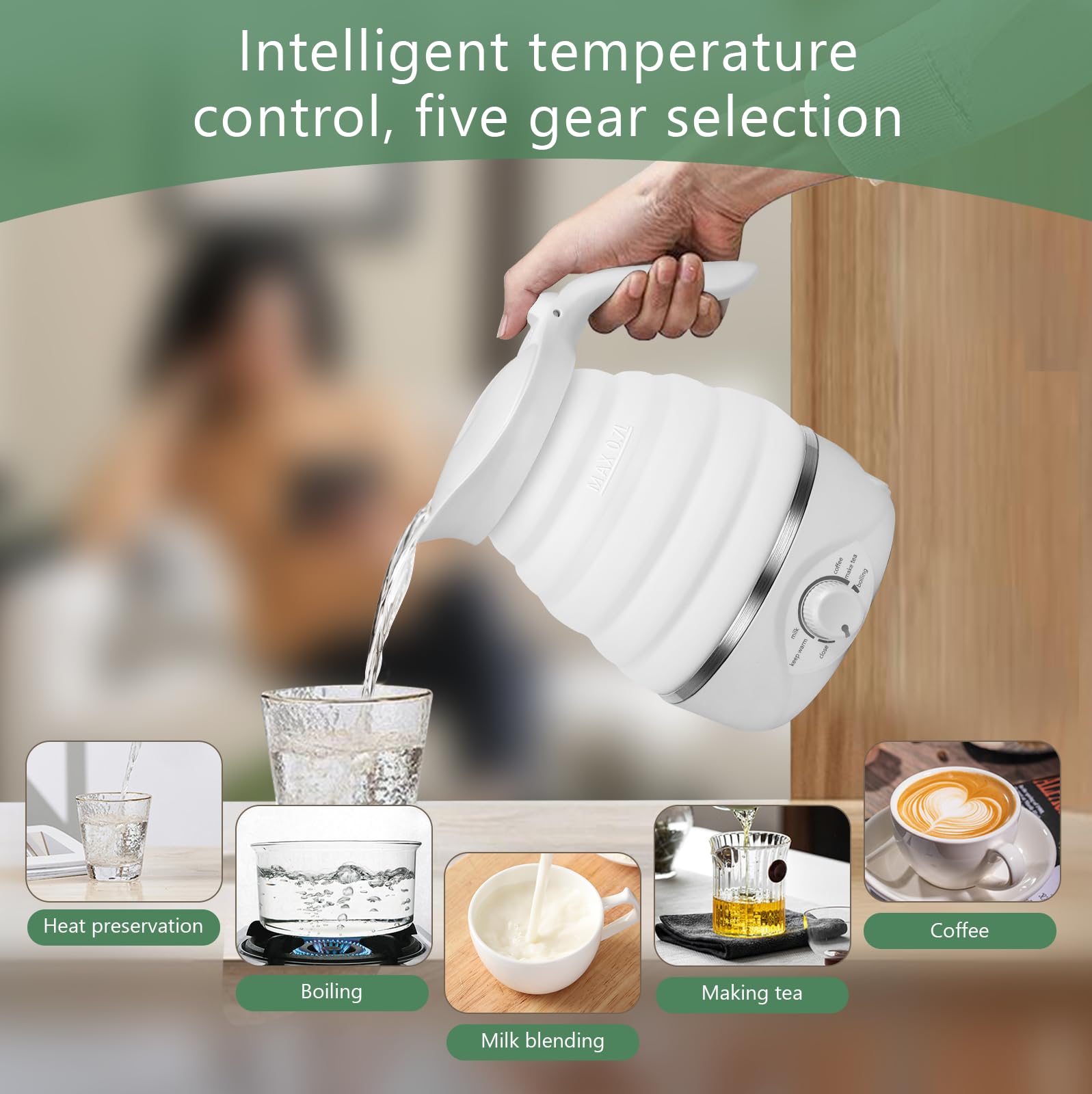 Xfbaozxy triple safety protections with automatic shut-off for peace of mind.