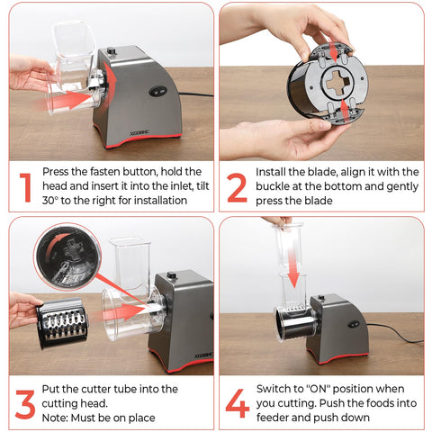 XGOBHC detachable parts allow easy cleaning between tasks.