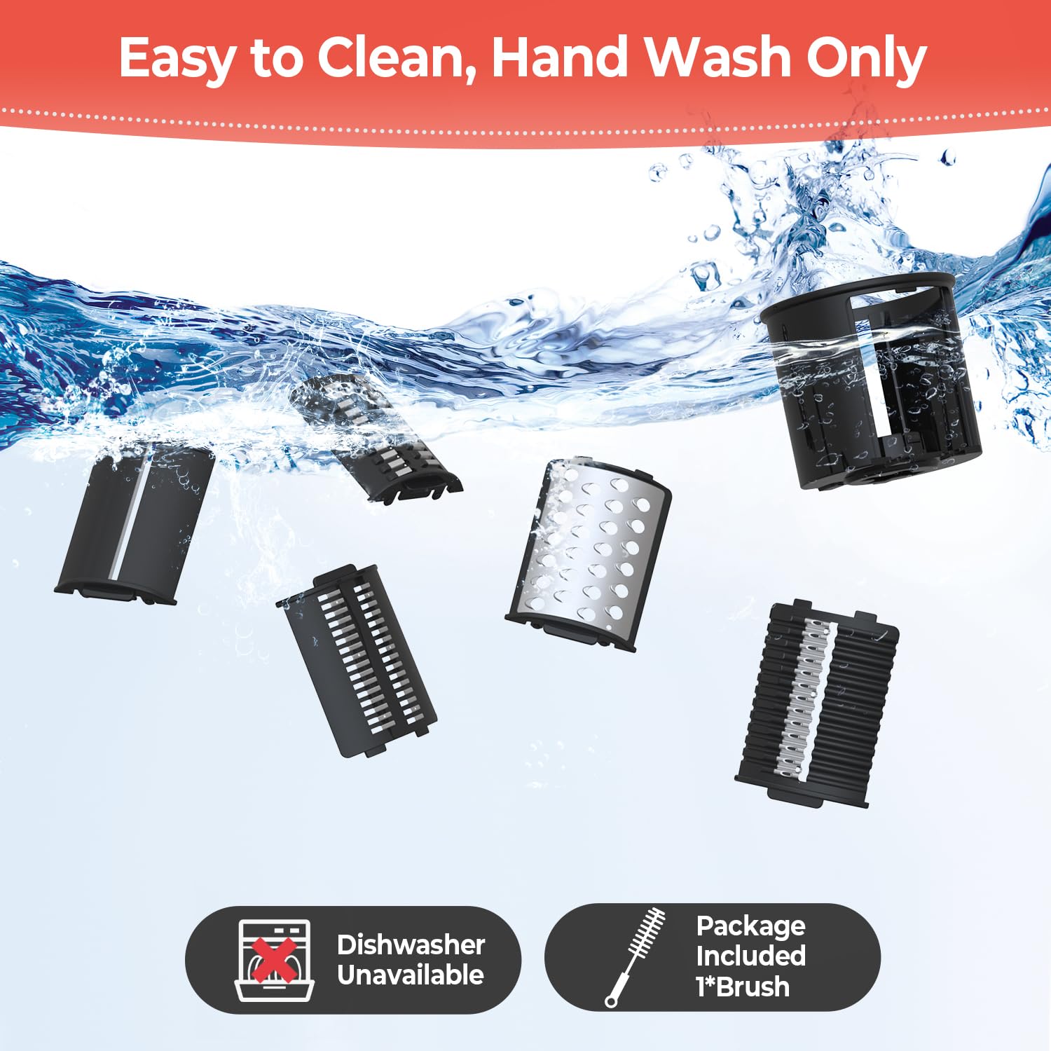 XGOBHC detachable parts simplify cleaning and maintenance.
