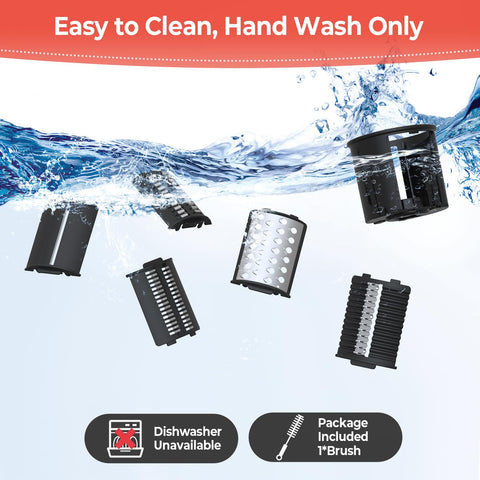XGOBHC detachable parts simplify cleaning and maintenance.