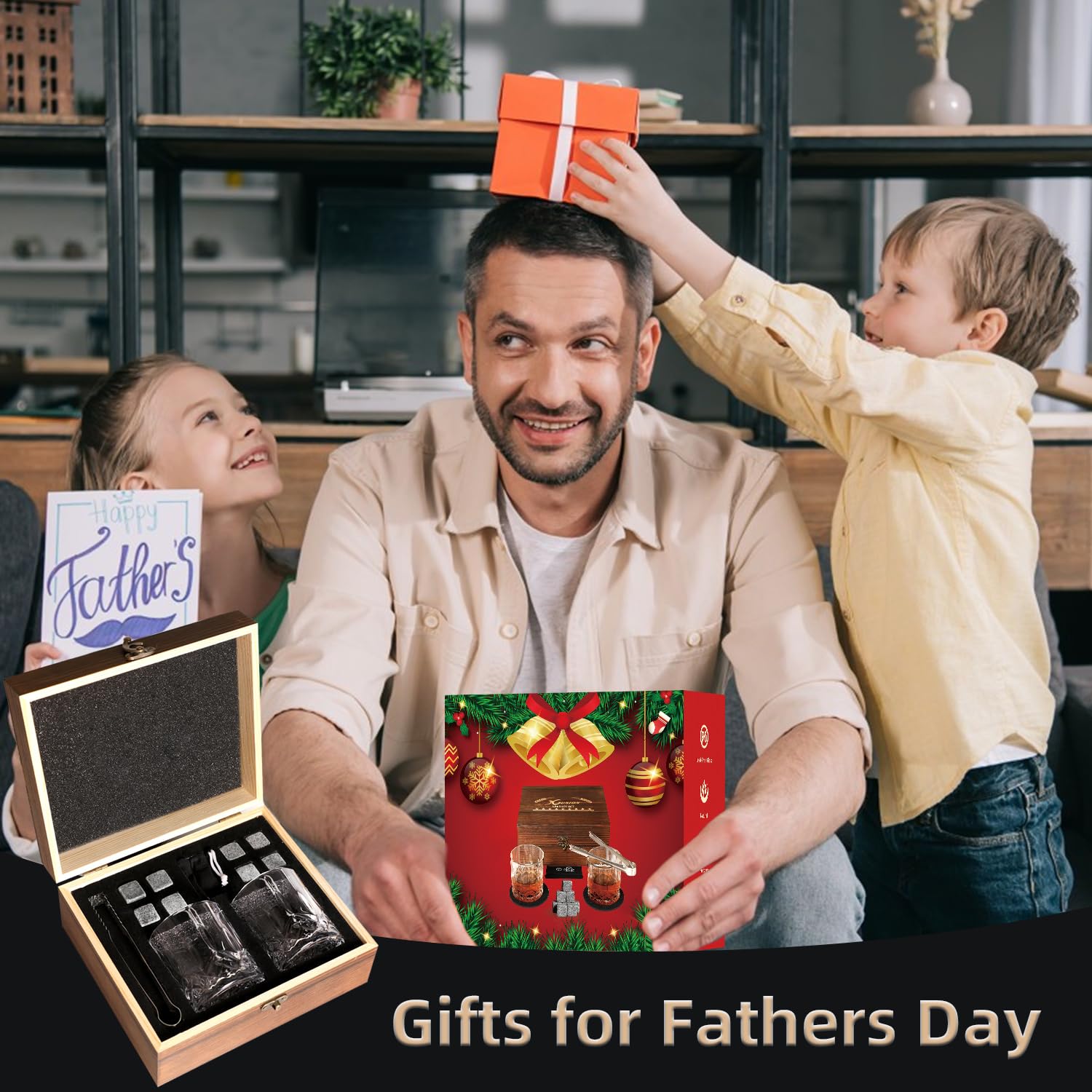 Xgunion Fathers Day gift box, a thoughtful whiskey set