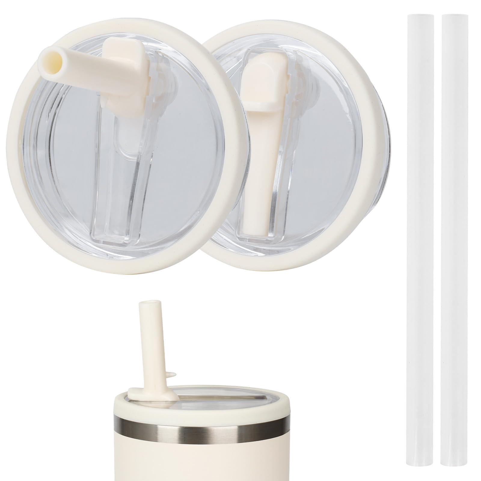 XHJH 20 oz Stanley Quencher lid replacement set for leak-free sipping