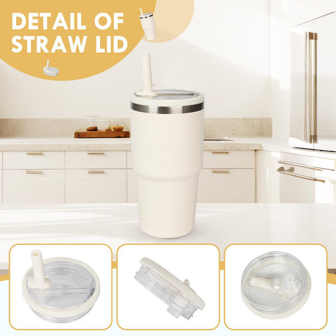 XHJH spill-proof cap with handle compatibility prevents spills on the go