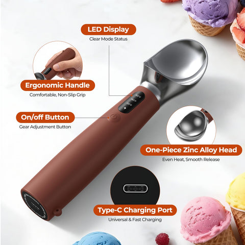 XIAOJINYU three-level LED temperature display enables precise heating control.